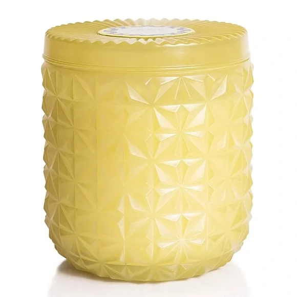 Capri Blue Muse Aloha Orchid Candle Jumbo Faceted Glass Jar 30 Ounce 2 Wick - Picture 8 of 9